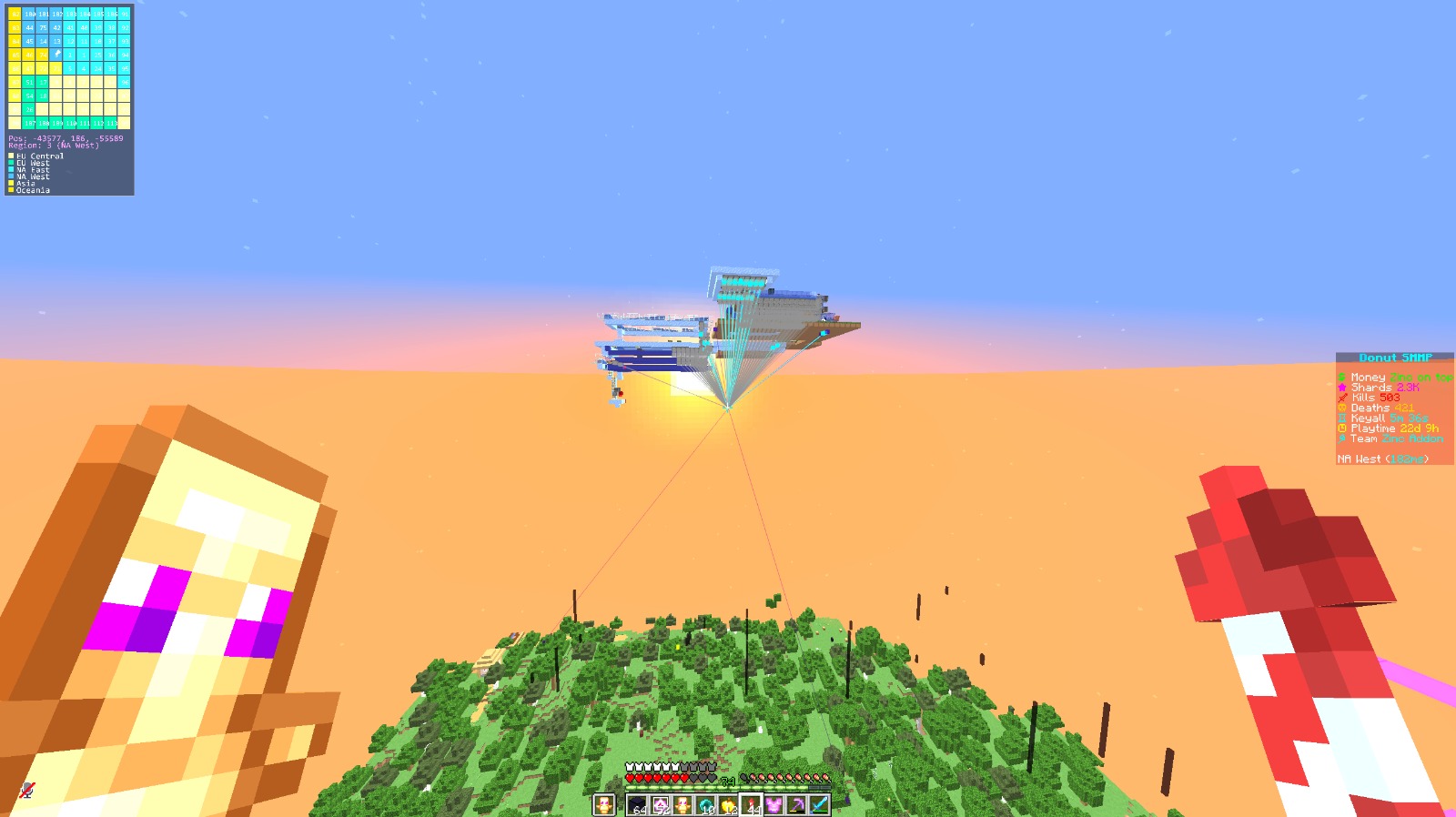 Zinc Addon base hunt result 1 — Minecraft 1.21.11